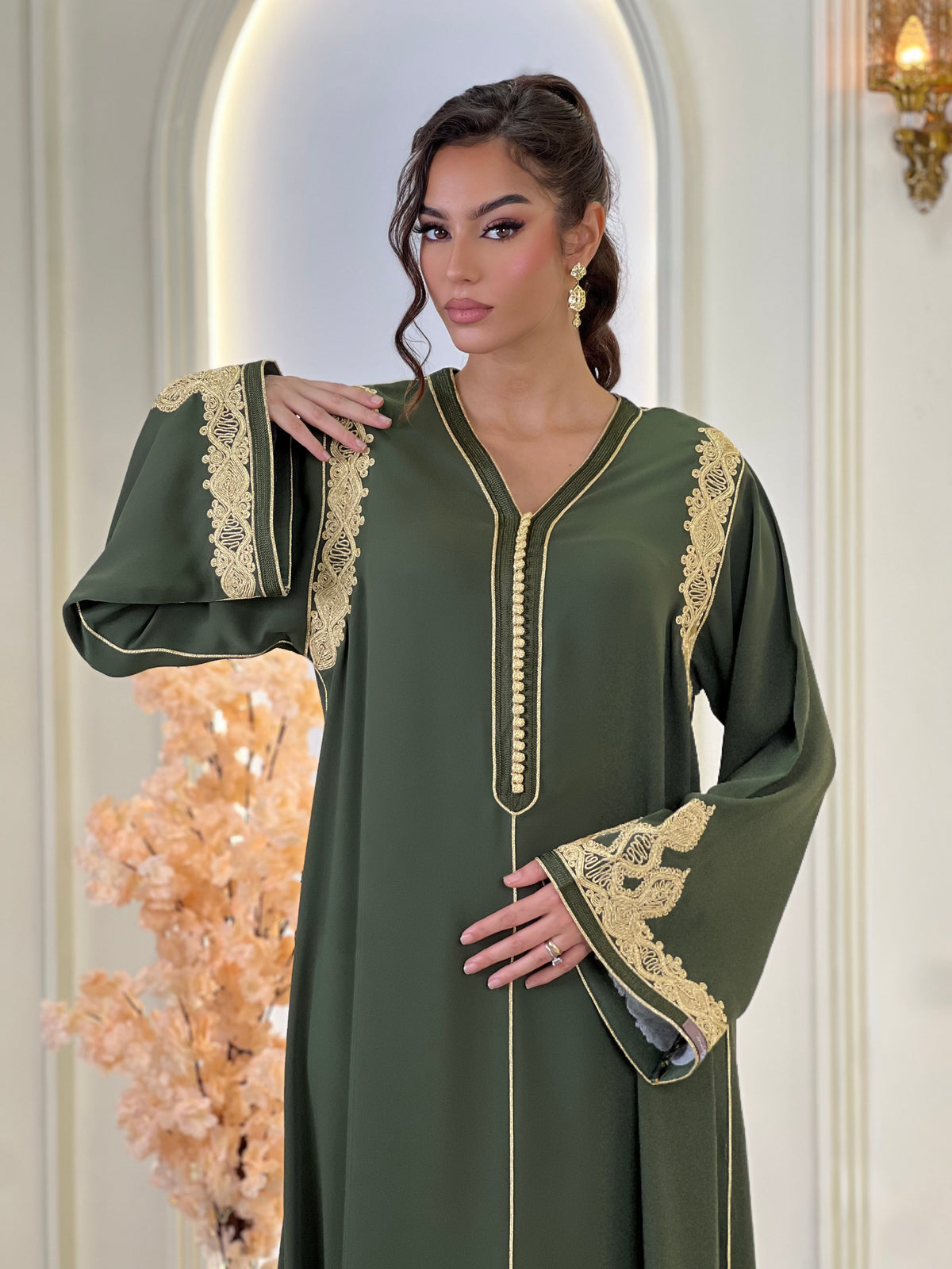Lilia, caftan marocain – vue 5 | Kaftan Elegance