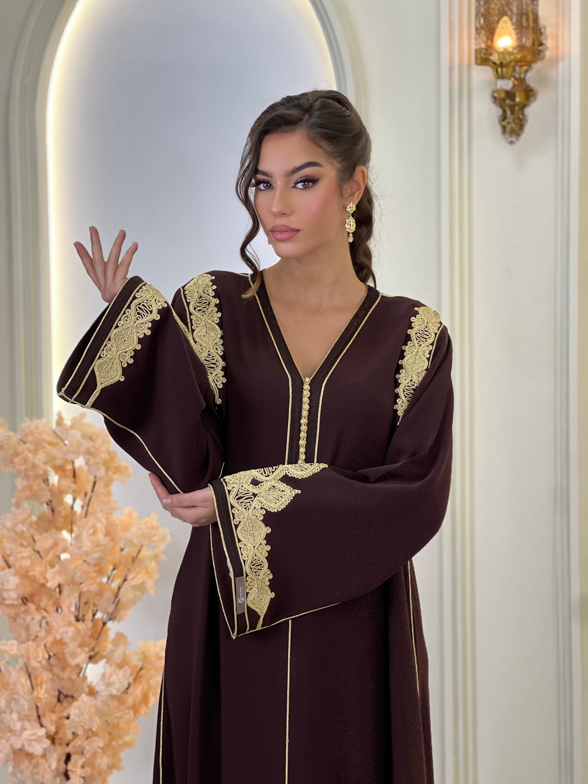 Lilia, caftan marocain – vue 8 | Kaftan Elegance