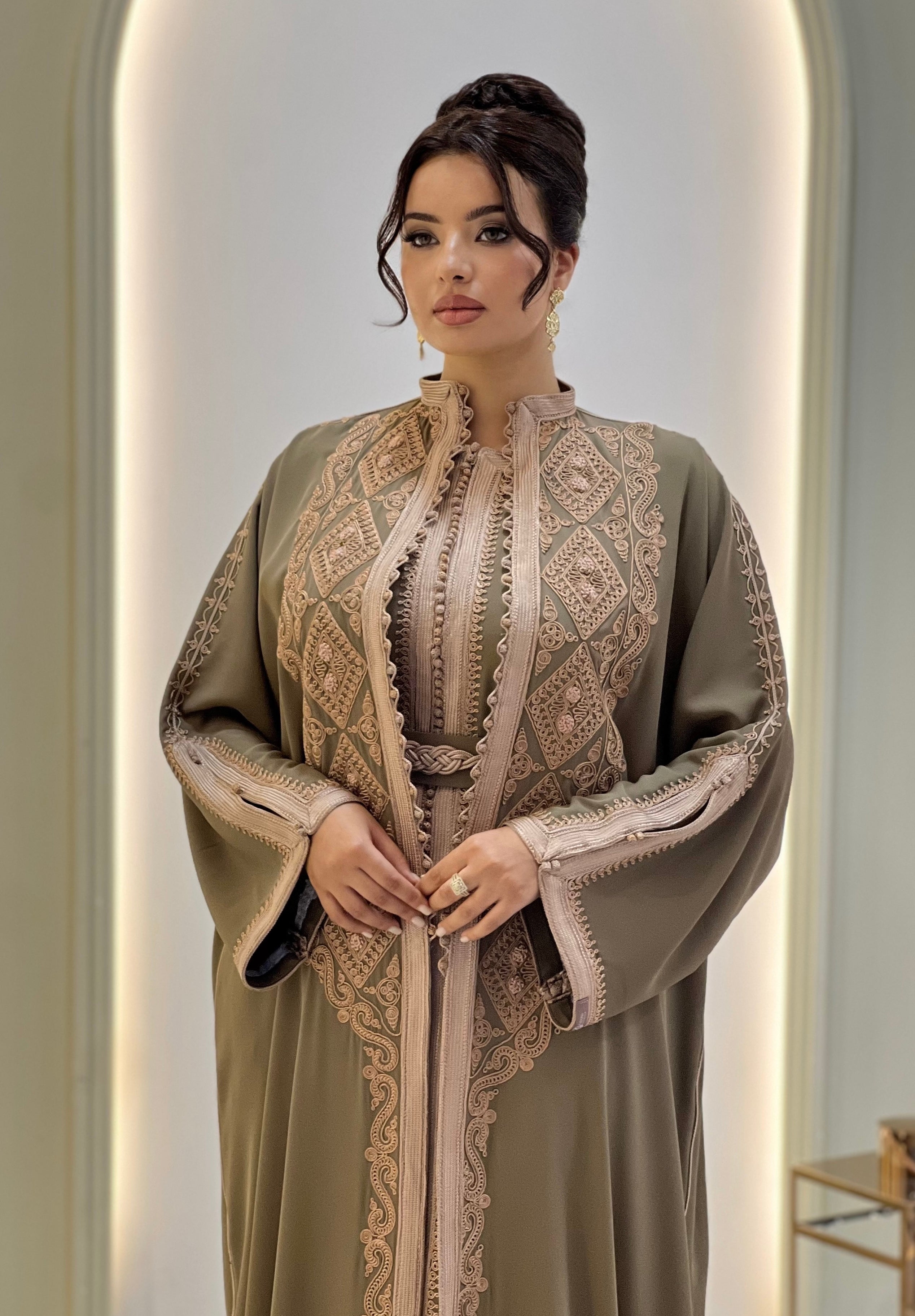 AVELINE OLIVE TAUPE