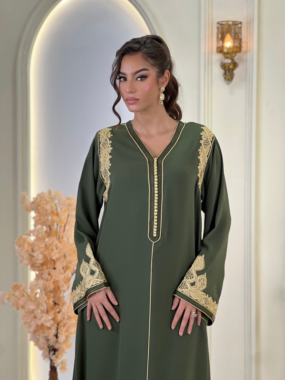 Lilia, caftan marocain – vue 14 | Kaftan Elegance