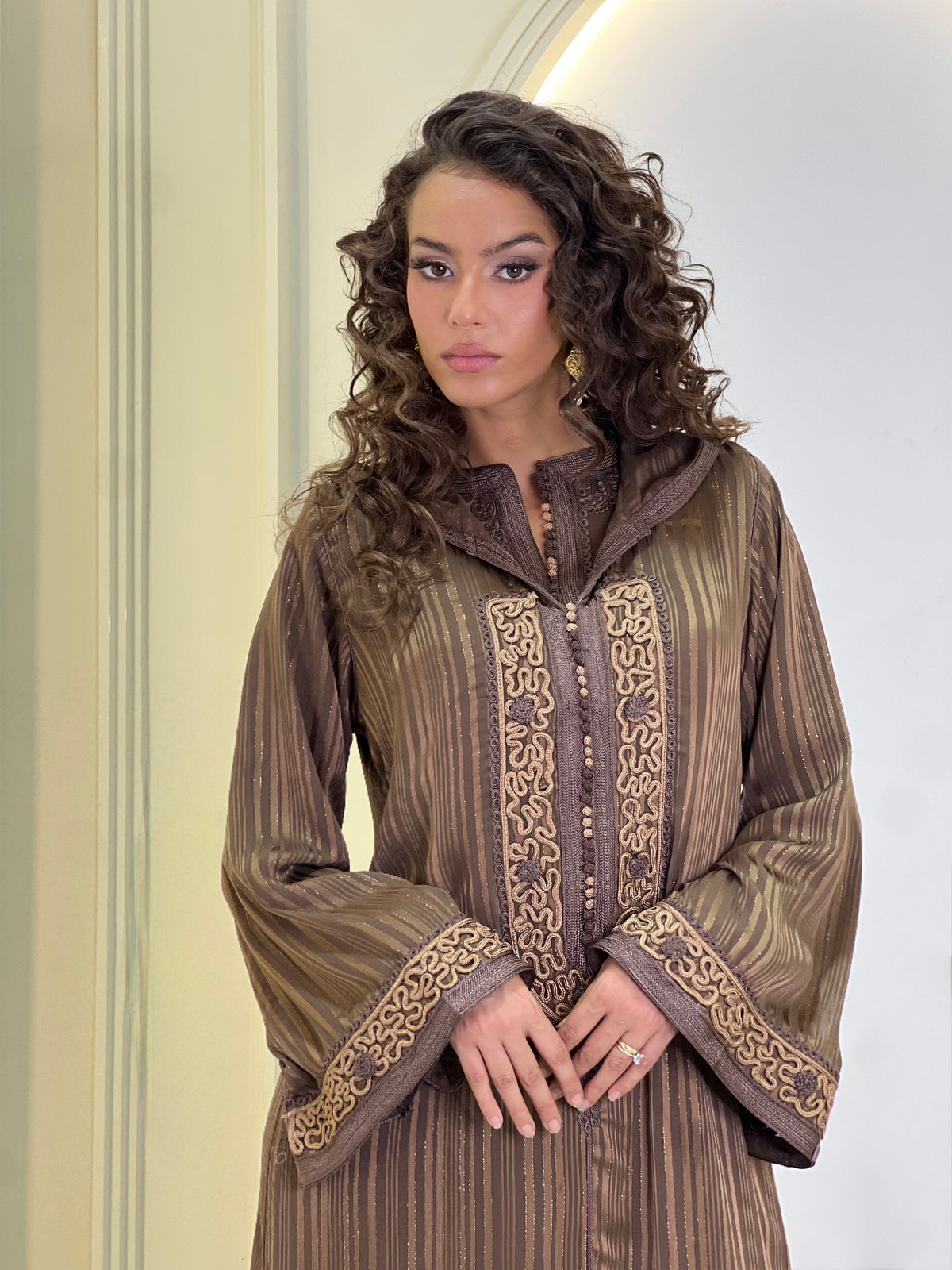 Djellaba Isabela Taupe