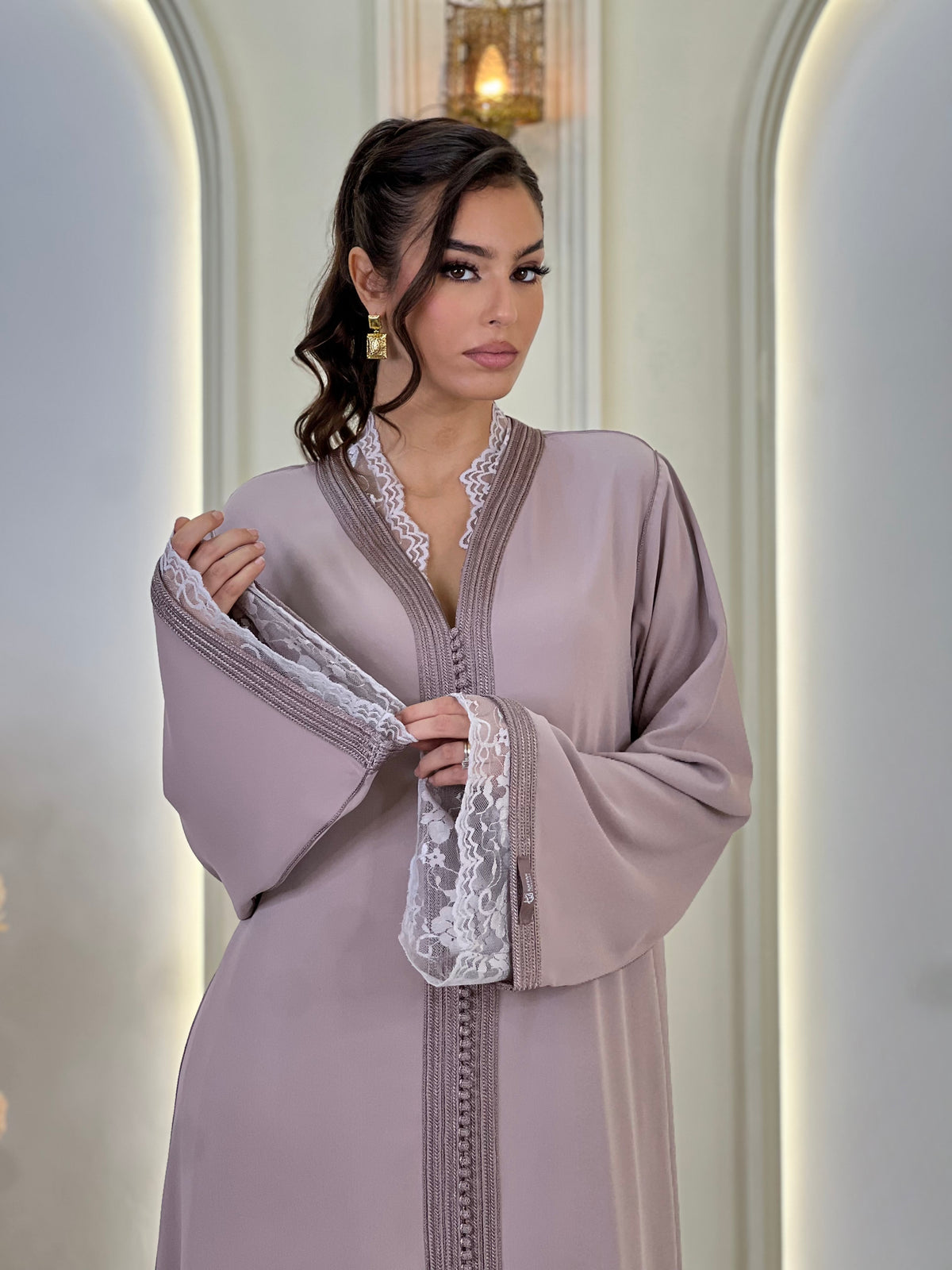 Ravellia, lebsa marocaine en crêpe | Kaftan Elegance