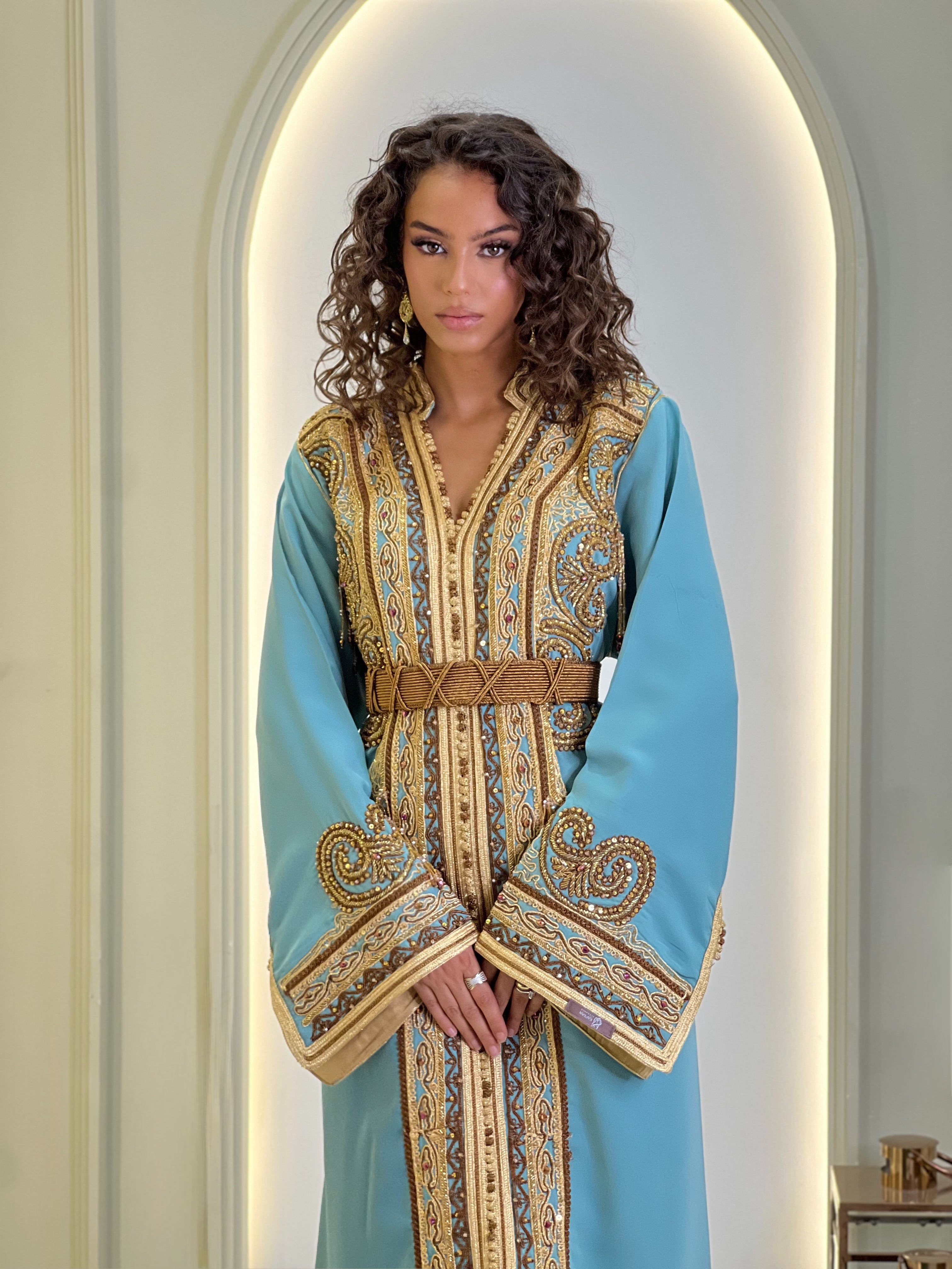 Kaftan Indie Light Blue