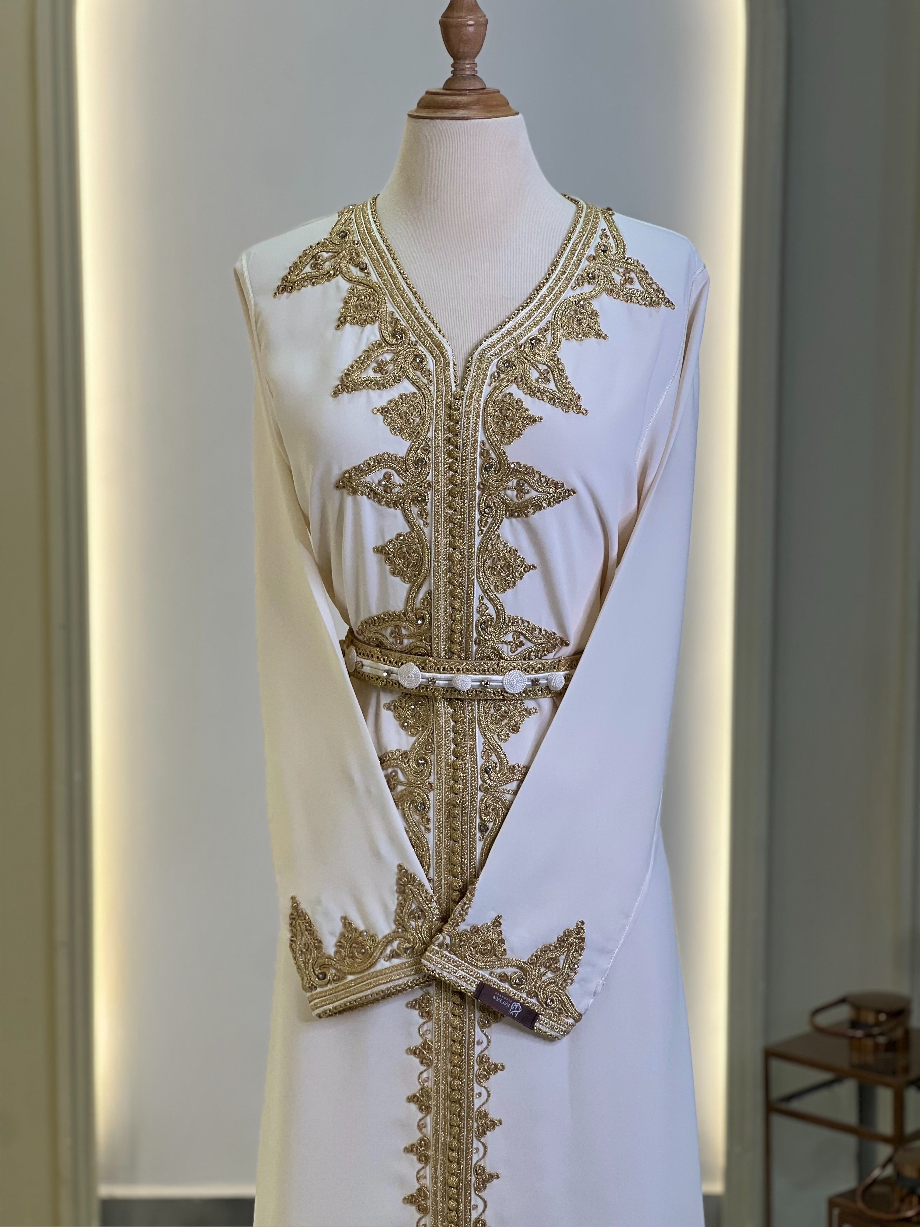 Kaftan Manal White