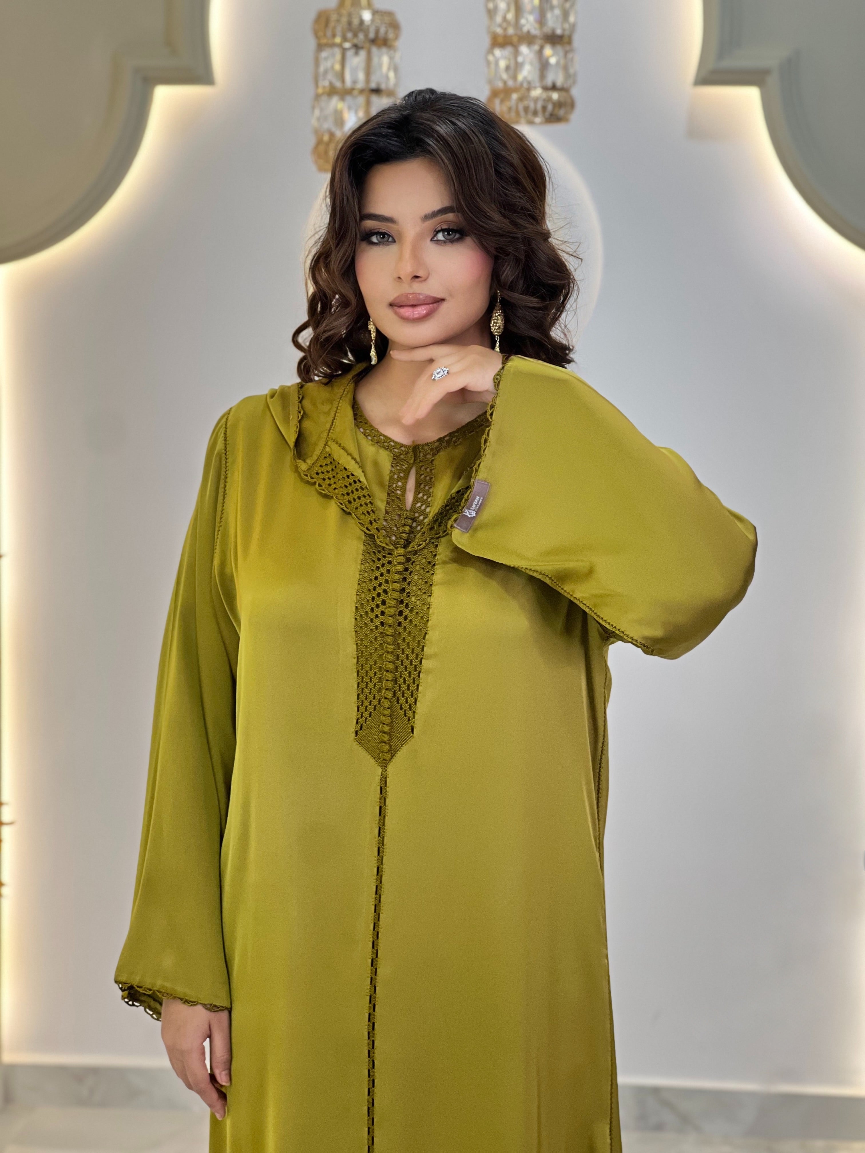 Jellaba Dayane Mustard