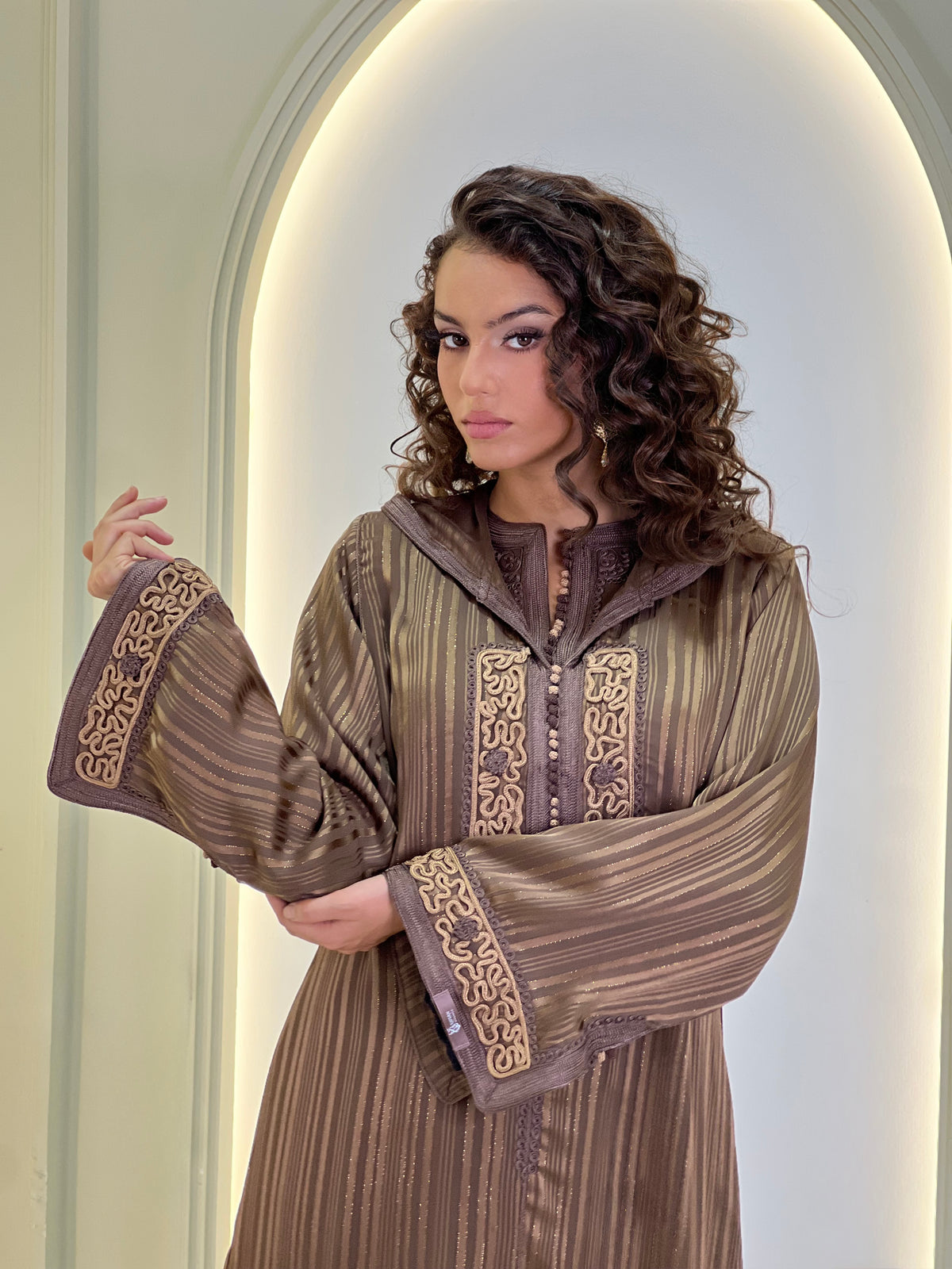 Djellaba Isabela Taupe