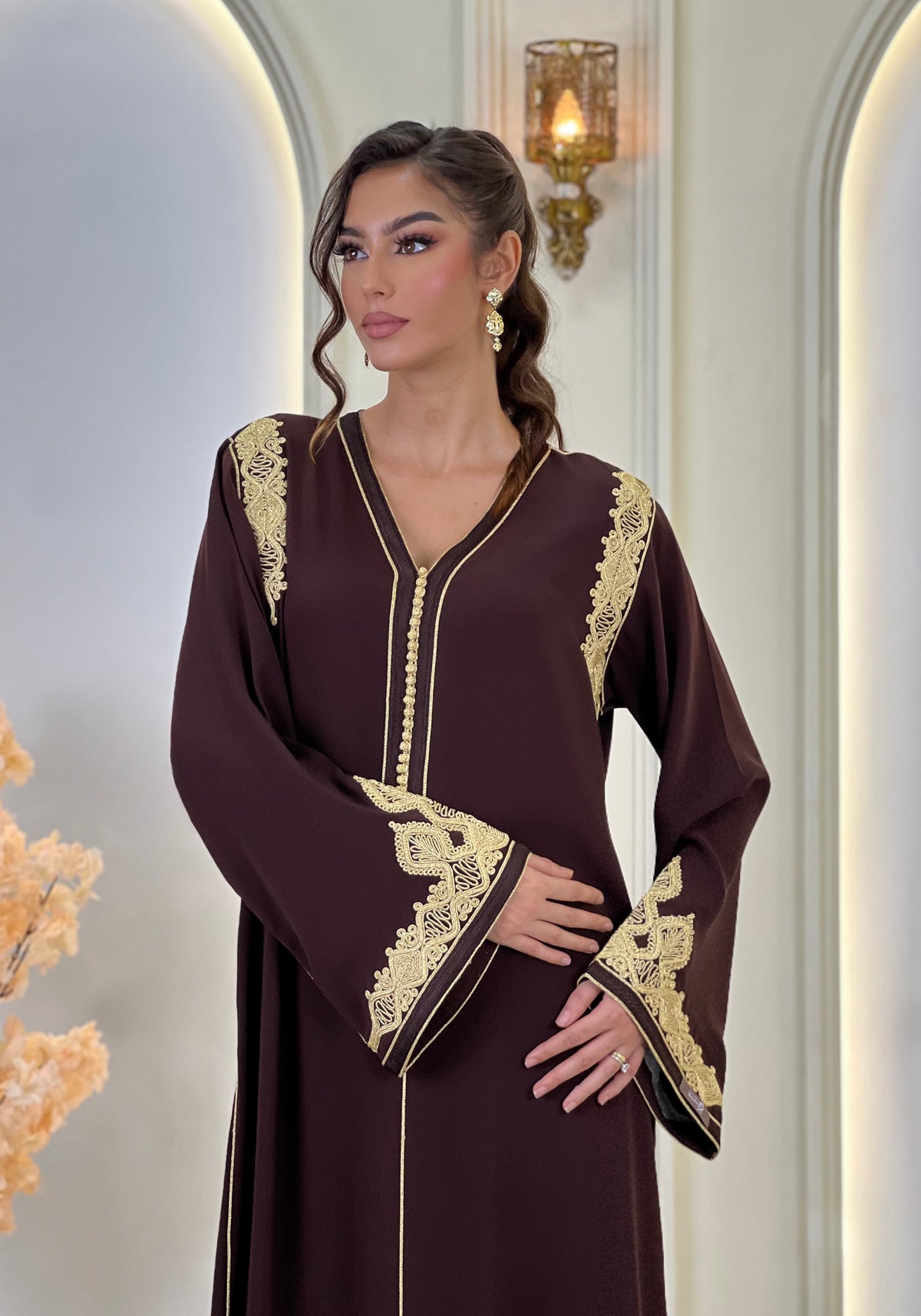 Lilia, caftan marocain – vue 4 | Kaftan Elegance