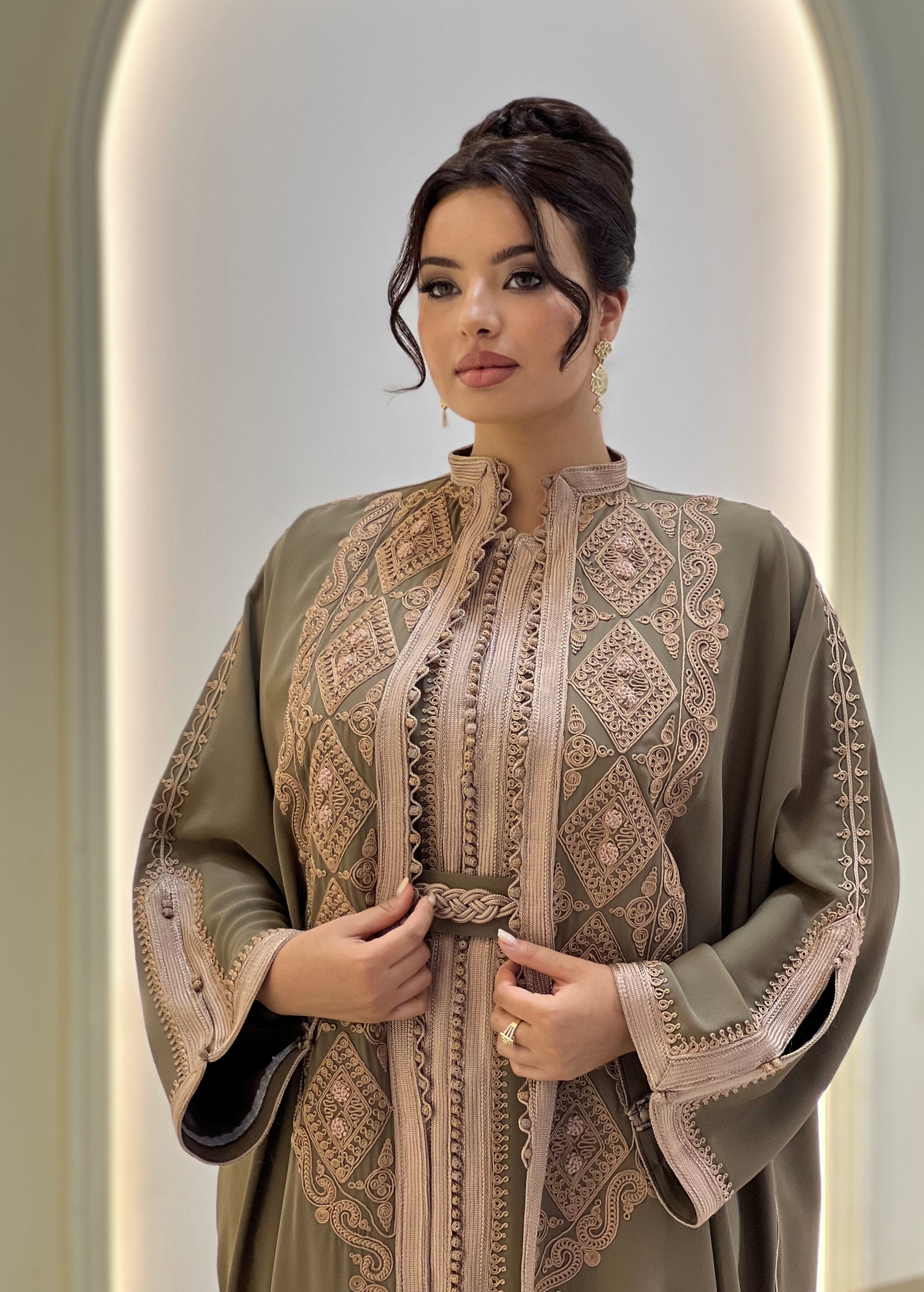 AVELINE OLIVE TAUPE