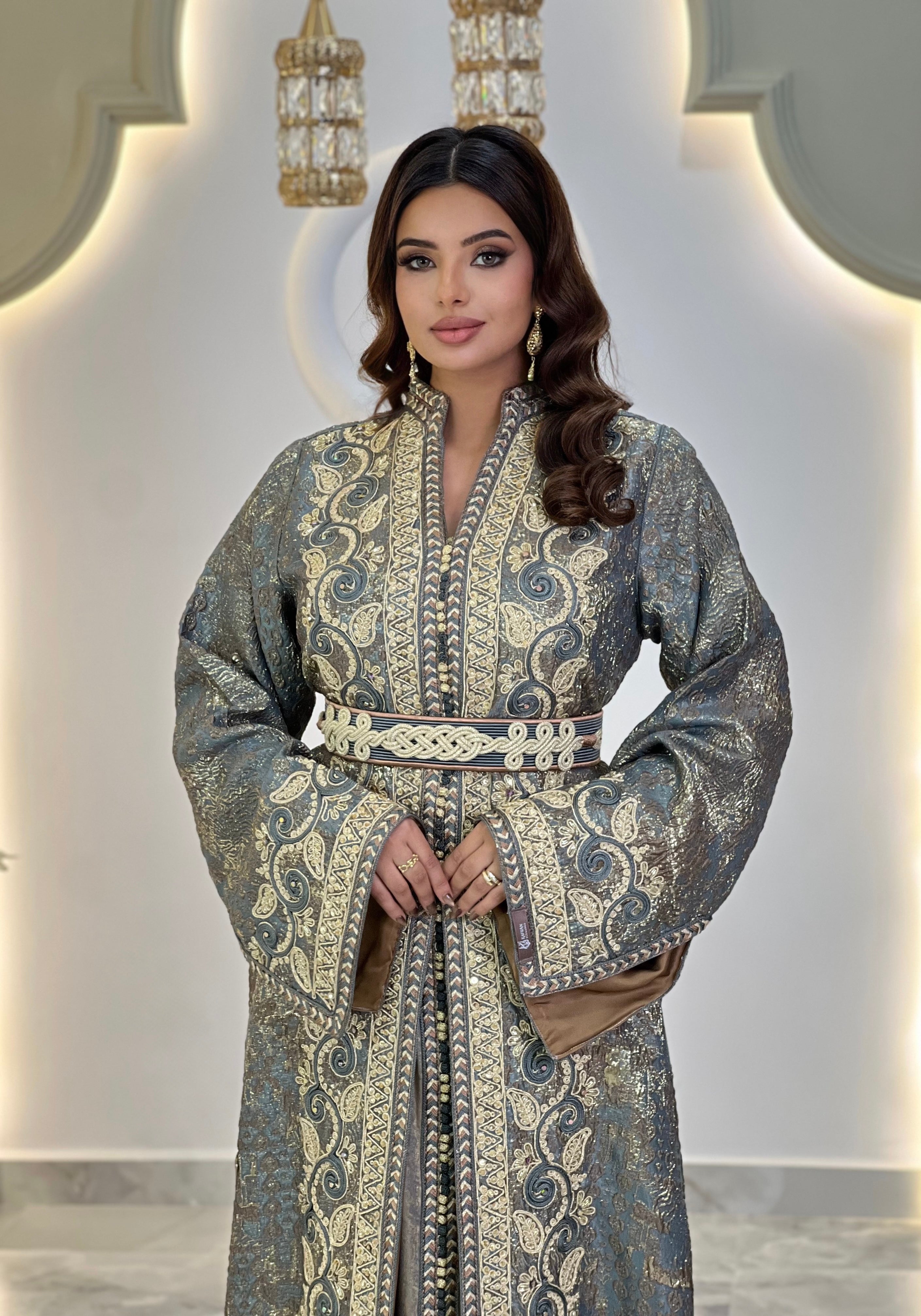 Imperial Brocade Grey