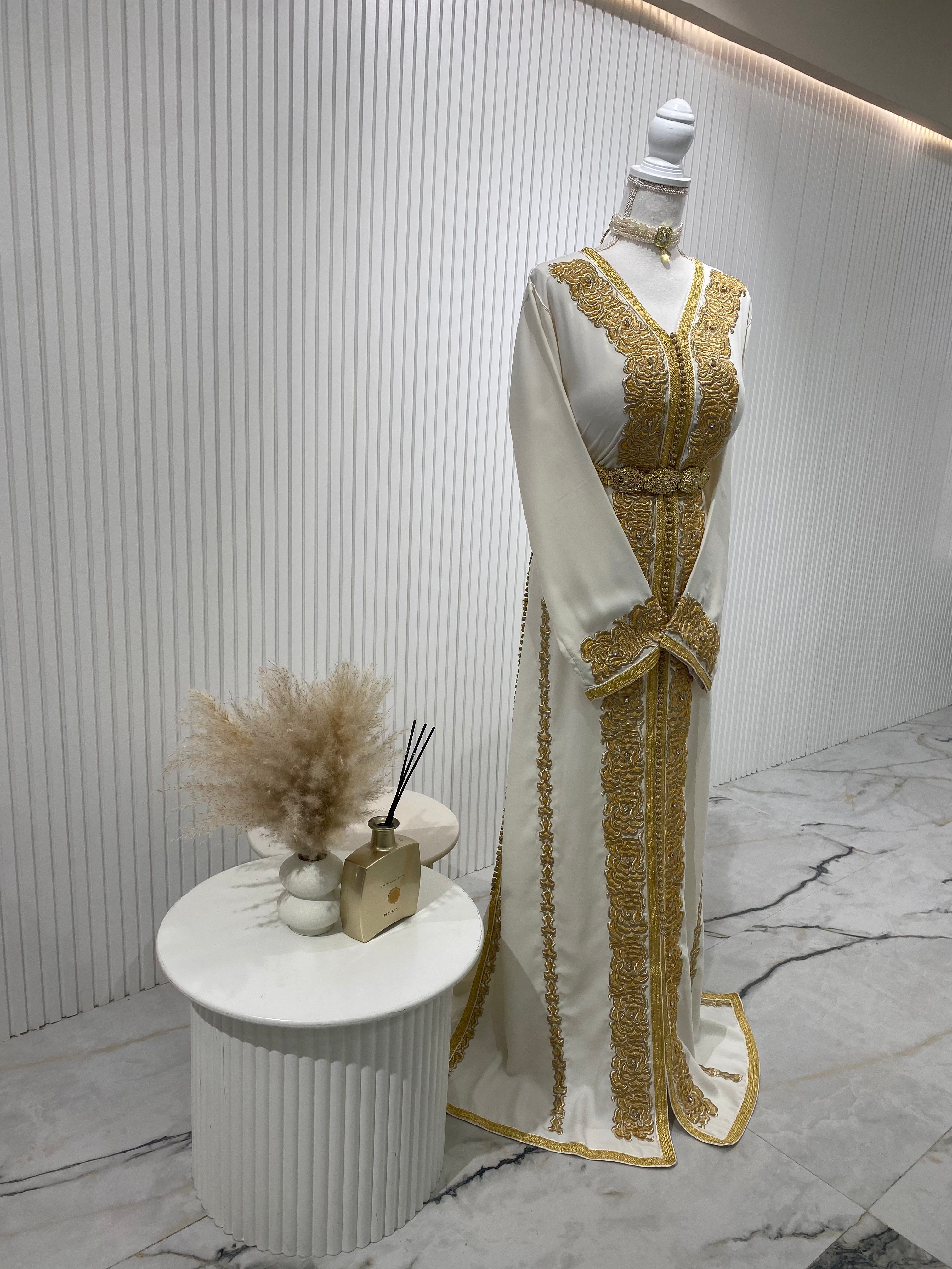 Kaftan Perla Blanco