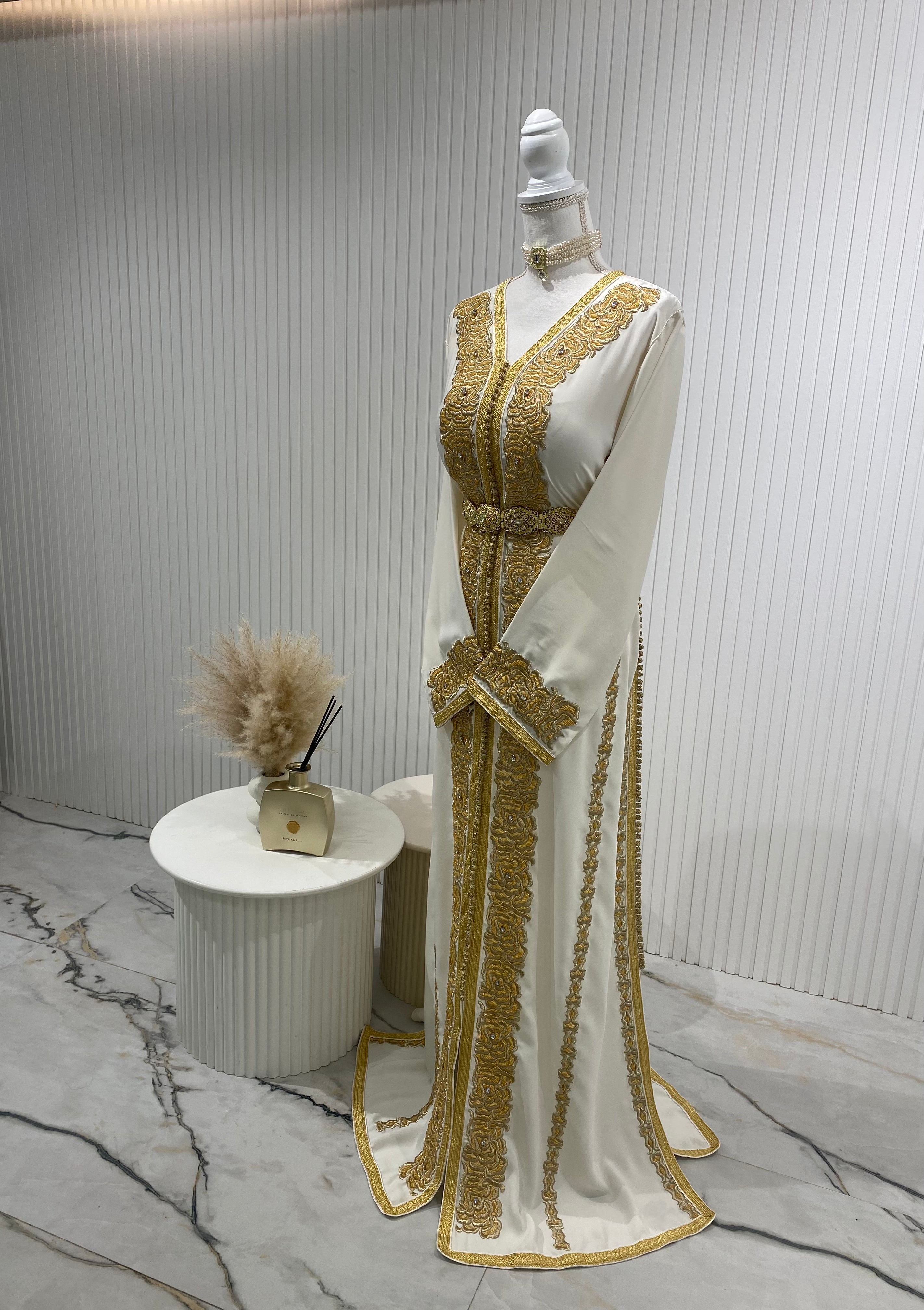 Kaftan Perla Blanco