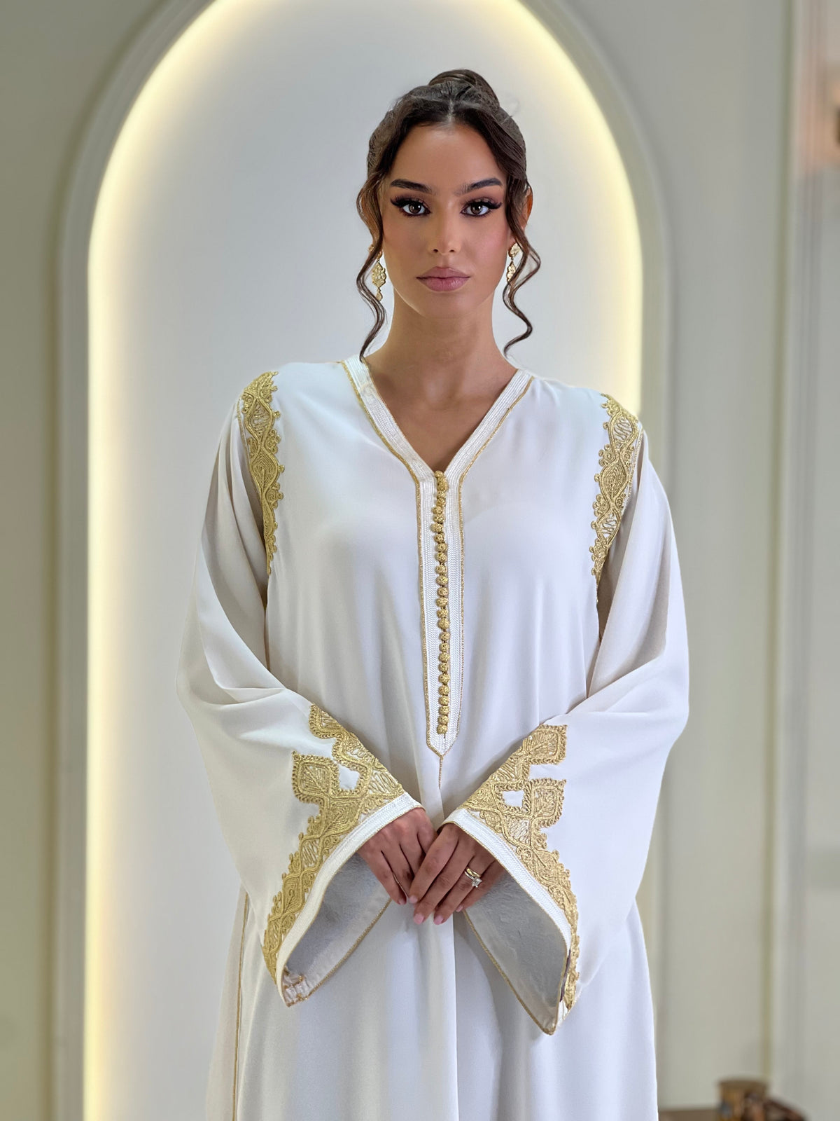 Lilia, caftan marocain – vue 19 | Kaftan Elegance
