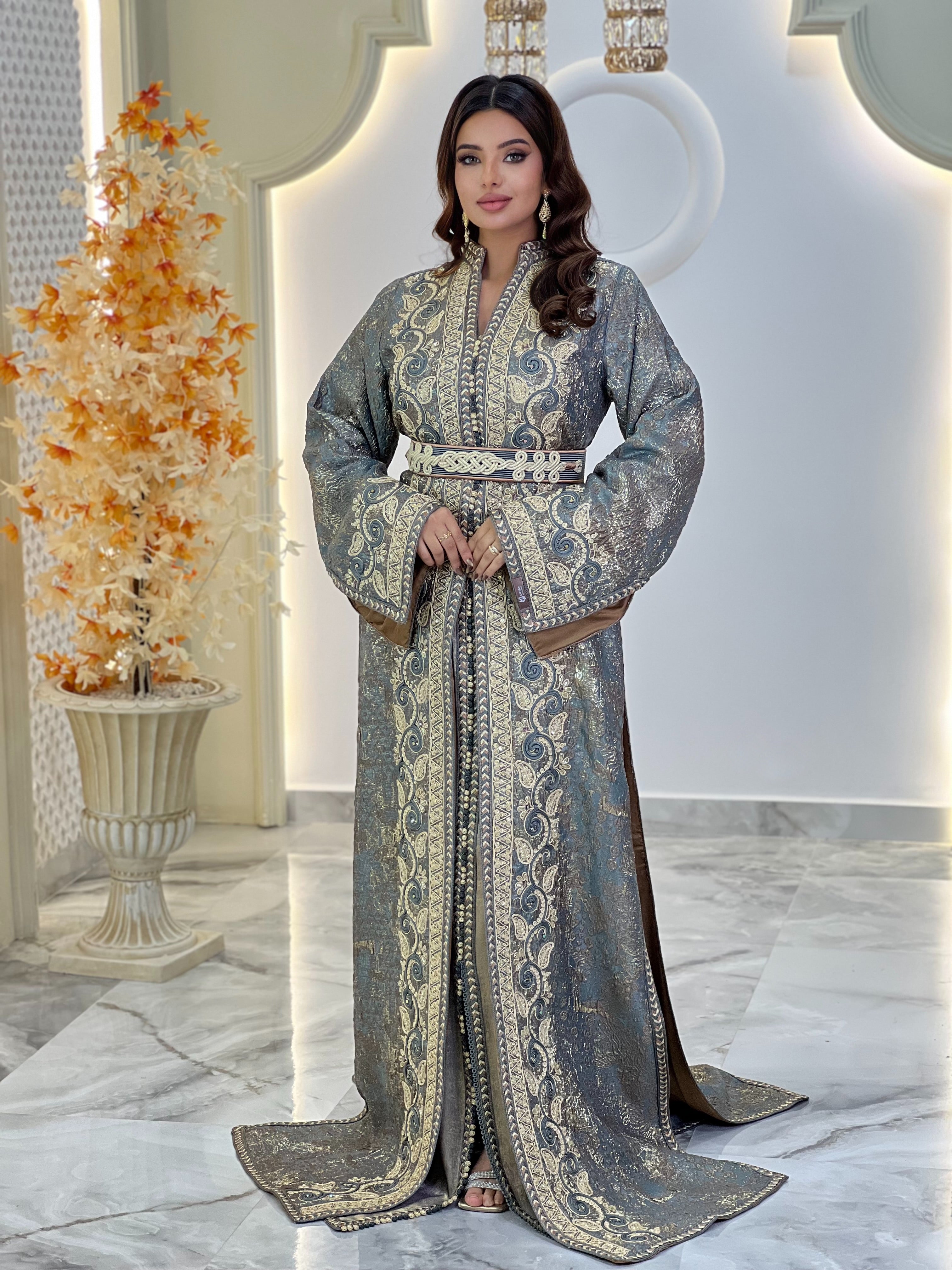 Imperial Brocade Grey