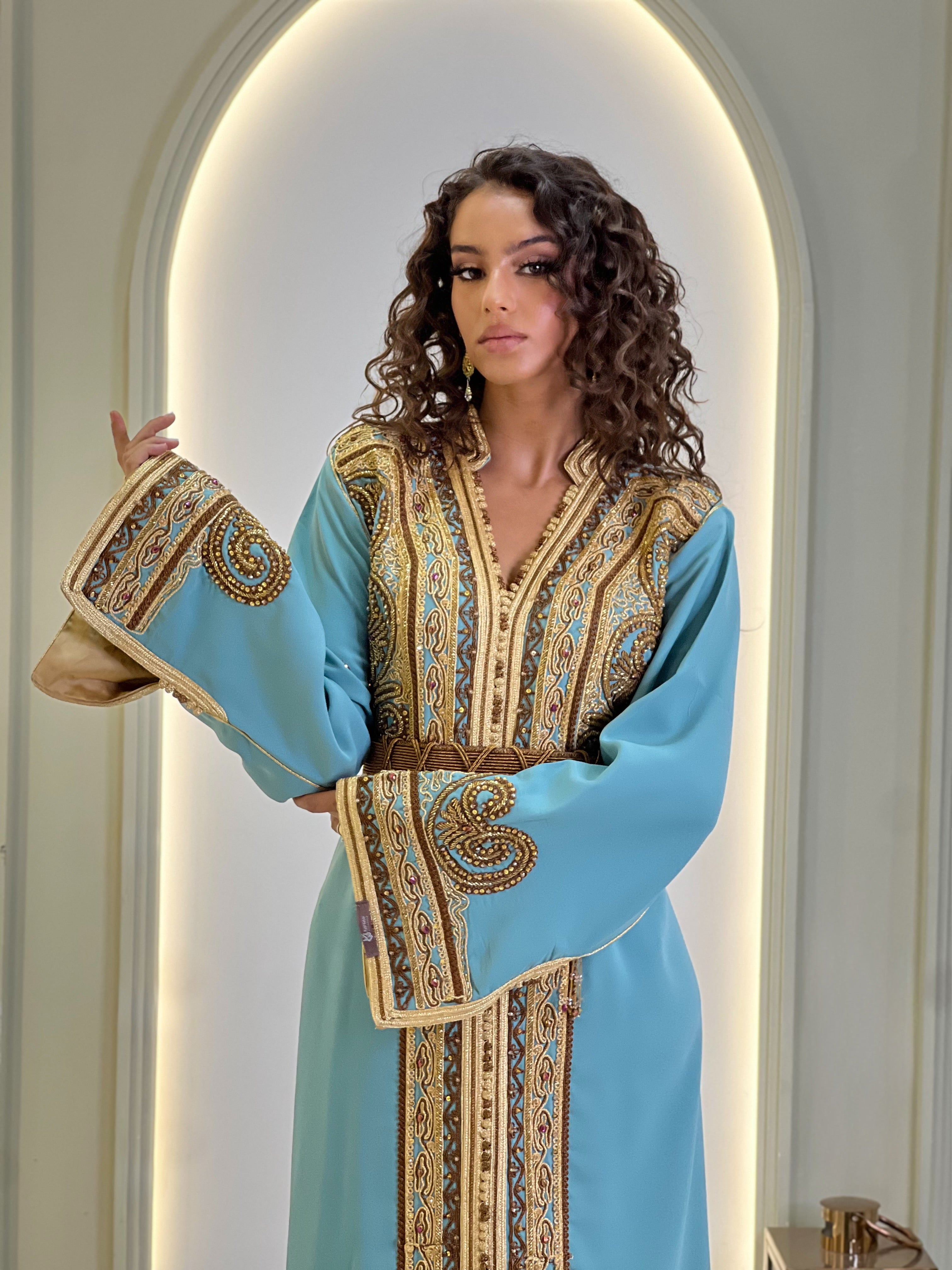 Kaftan Indie Light Blue
