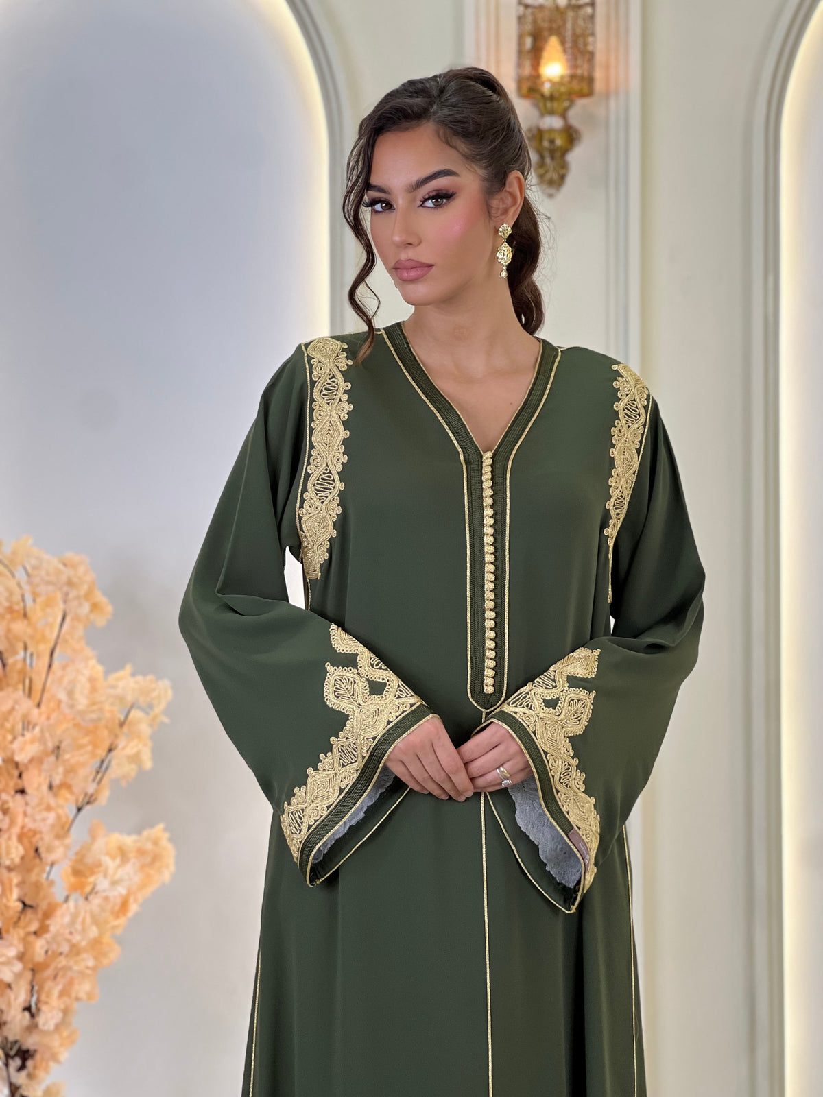 Lilia, caftan marocain – vue 12 | Kaftan Elegance
