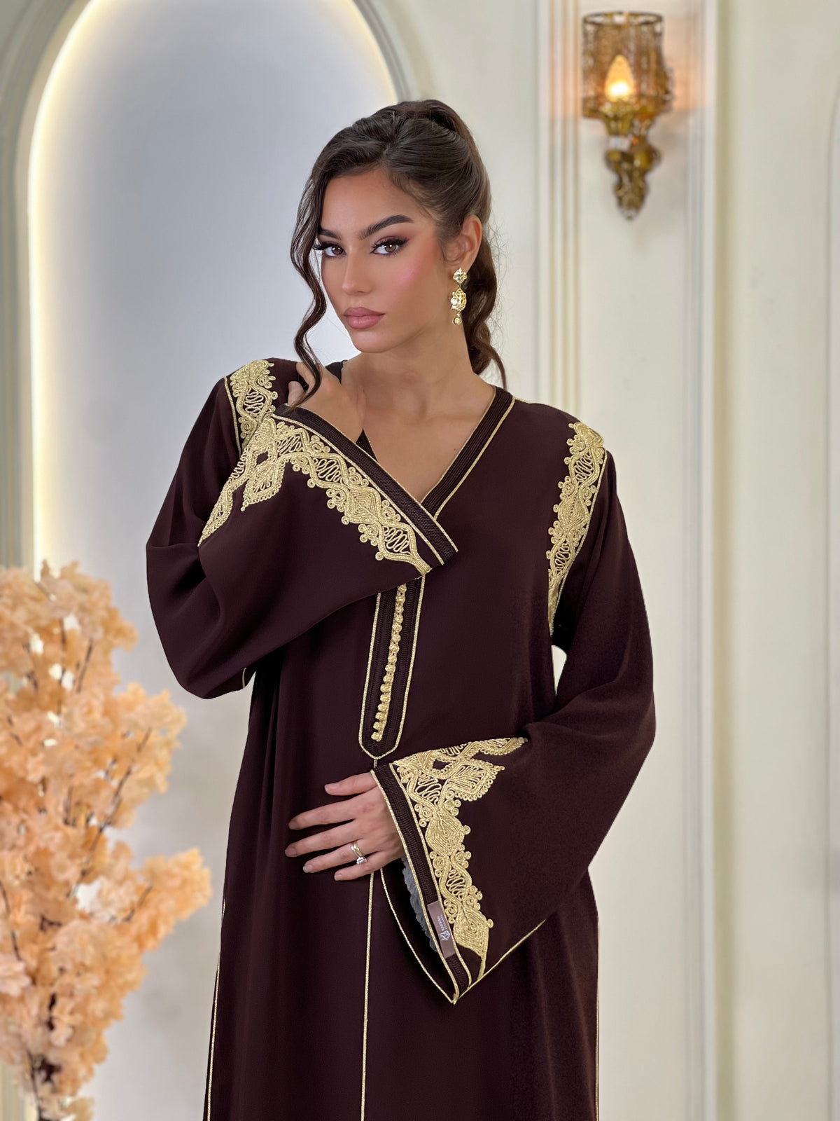 Lilia, caftan marocain – vue 11 | Kaftan Elegance