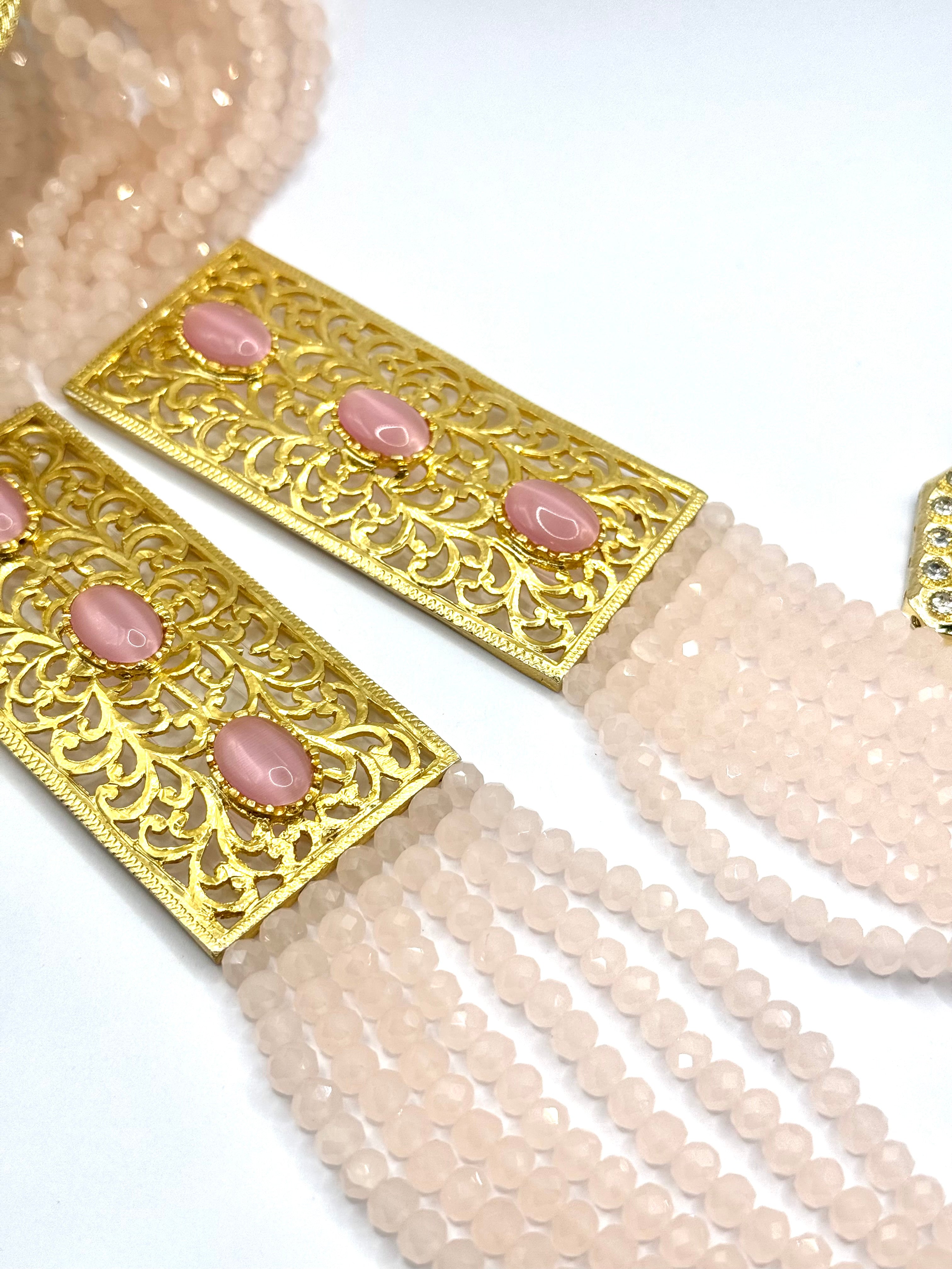 Conjunto Nhas Rosa Claro