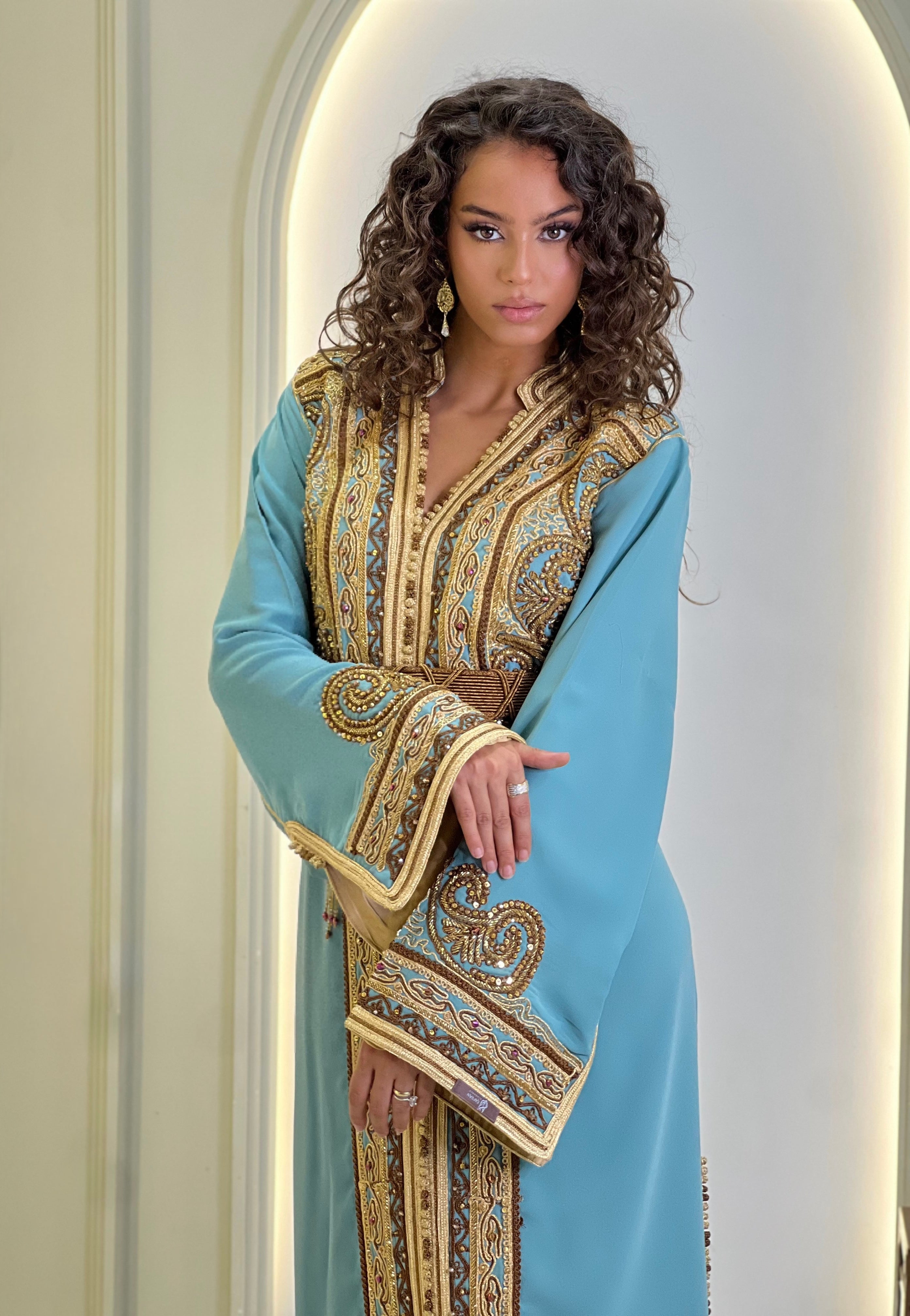 Kaftan Indie Light Blue