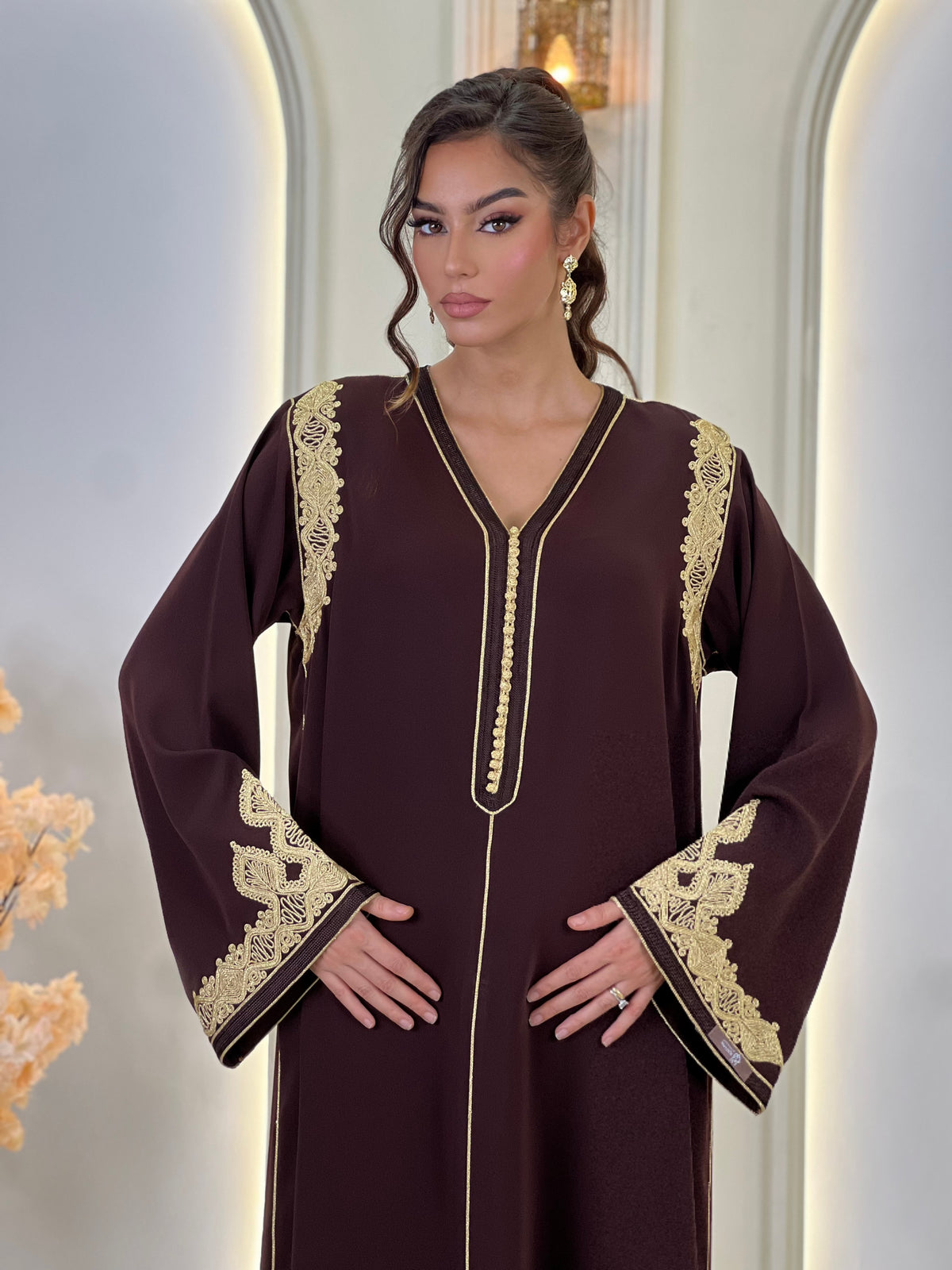 Lilia, caftan marocain – vue 10 | Kaftan Elegance