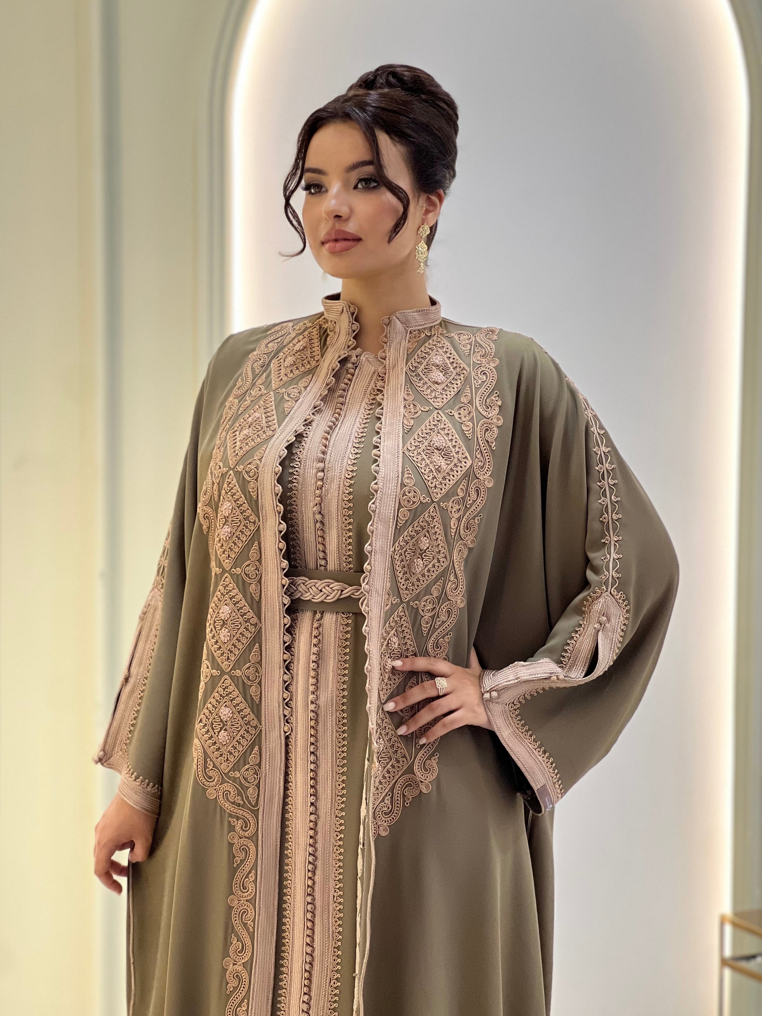 AVELINE OLIVE TAUPE