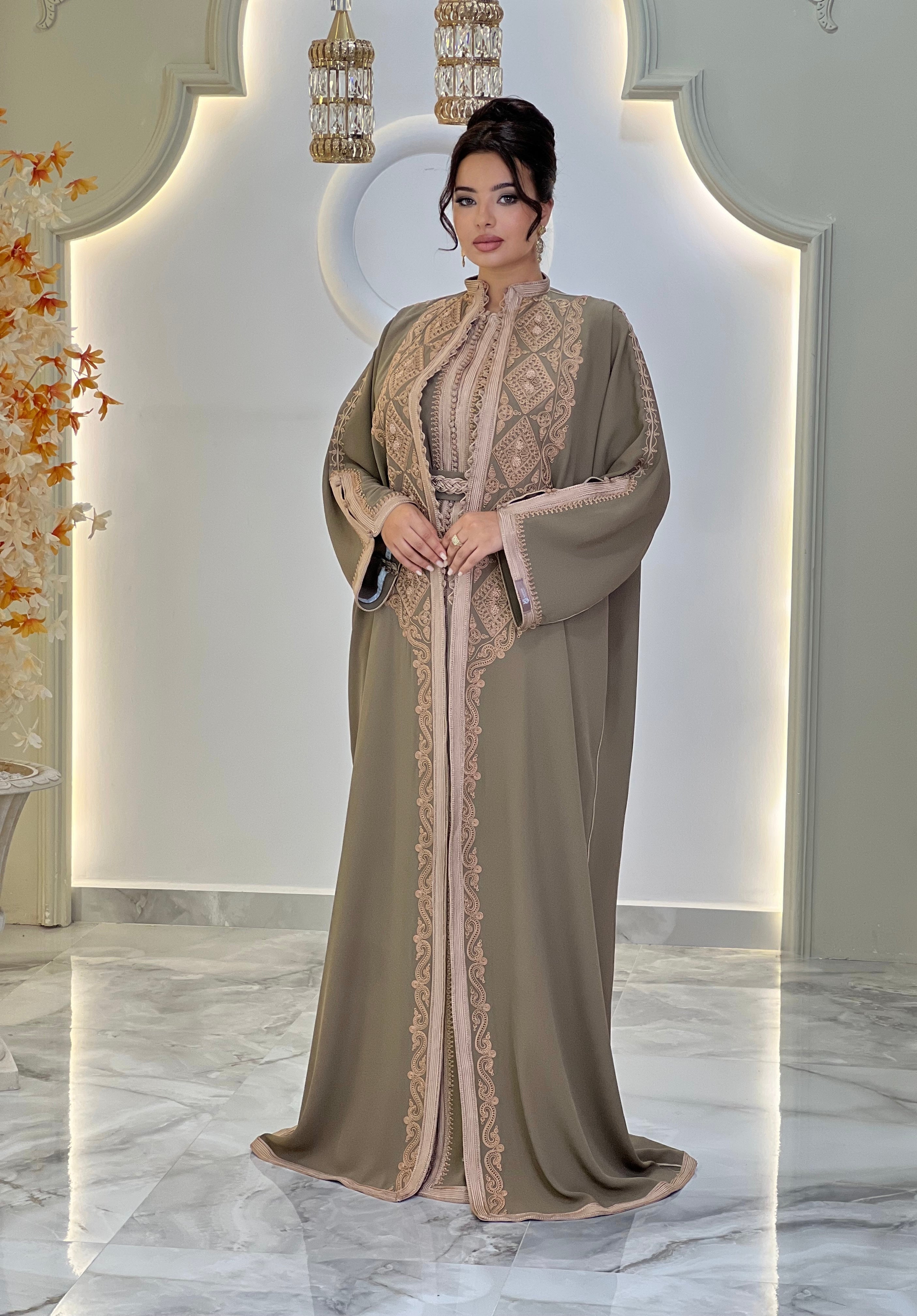 AVELINE OLIVE TAUPE